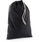 Westford Mill Sac à cordelette en coton black