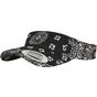 flexfit Bandana Print Visor black