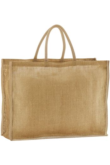 Image produit Sac de marché en jute amidonné naturel