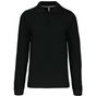 Kariban Polo manches longues homme black