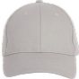 K-up Casquette en coton et polyester recyclés K-loop tracking-  6 panneaux light_grey