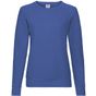 fruit of the loom Lightweight Raglan Sweat Lady-Fit royal_blue