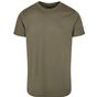 Build Your Brand Basic Basic Round Neck T-Shirt olive