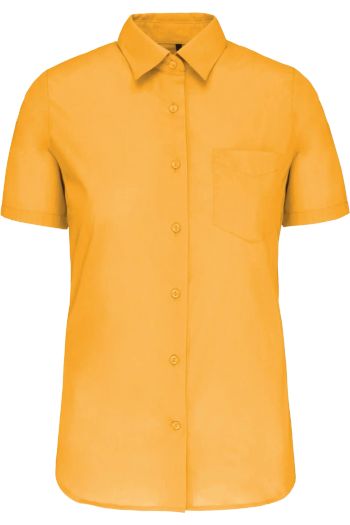 Image produit Chemise popeline polycoton manches courtes entretien facile femme
