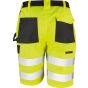 Result Safety cargo shorts fluorescent_yellow