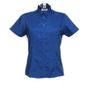 kustom kit Ladies Corporate Oxford Blouse royal