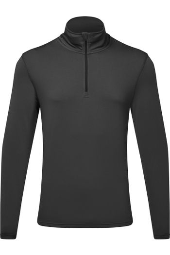 Image produit Top en tissu gratté recyclé ¼ de Zip et à manches longues Tridri®