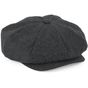 Beechfield Casquette gavroche en laine melton charcoal_marl