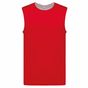 ProAct Maillot de basket-ball réversible unisexe - sporty_red/white - XL