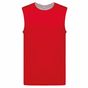 ProAct Maillot de basket-ball réversible unisexe - sporty_red/white - XL