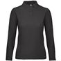B&C Collection ID.001 LSL /women Polo black