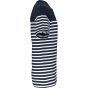 Kariban T-shirt marin col rond Bio homme navy/white_stripe