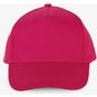 K-up Casquette enfant en coton - 5 panneaux fuchsia