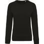 Kariban Sweat-shirt BIO col rond manches raglan femme  black