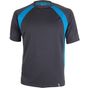 Cona Sports Pace T-Shirt anthracite/azur_blue