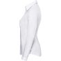 Russell Chemise à chevrons cintrée manches longues femme white