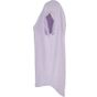 Build Your Brand Ladies Long Slub Tee lilac