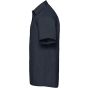 Russell Chemise en Popeline Polyester/Coton classique manches courtes homme french navy