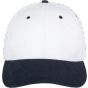 K-up Casquette - 6 panneaux white/navy