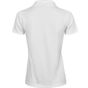 Tee Jays Women's luxury stretch v-neck polo white