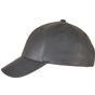 flexfit Synthetic Leather Alpha Shape Dad Cap black