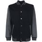 fdm Junior Varsity Jacket black/charcoal