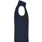 James&Nicholson Men´s Fleece Vest navy/black