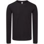 fruit of the loom Iconic 150 Classic Long Sleeve T - noir - 5XL