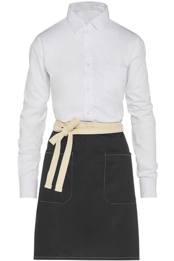 Image produit Santorini - Contrasted Bistro Apron with Pocket