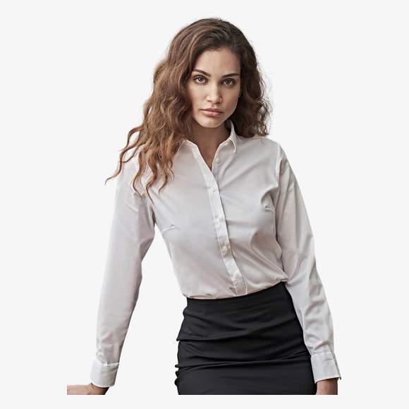 Ladies stretch luxury shirt tee jays