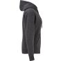 fruit of the loom Ladies classic hooded sweat dark heather grey