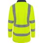 Pro RTX High Visibility Polo manches longues à visibilité renforcée hv_yellow/navy