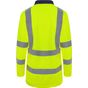 Pro RTX High Visibility Polo manches longues à visibilité renforcée hv_yellow/navy