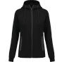 ProAct Veste à capuche performance  femme black