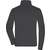 James&Nicholson Men´s Fleece Jacket dark_melange/black