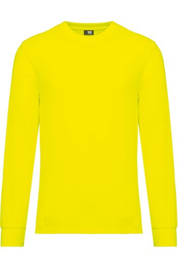 T-shirt unisexe écoresponsable manches longues coton/polyester