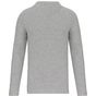 kariban T-shirt col rond manches longues homme light_grey_heather