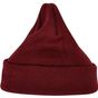 Build Your Brand Heavy Knit Beanie burgundy