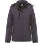 Kariban Parka softshell doublée à capuche pour femme titanium