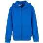 Build Your Brand Essentials Basic Kids Zip Hoody Intense blue