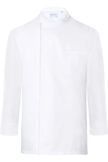 Image produit Long sleeve throw-over chef shirt basic