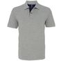 Asquith & Fox Polo contrasté coupe classique homme heather/navy