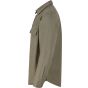 Front Row Drill overshirt khaki