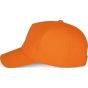 K-up Casquette coton épais - 5 panneaux orange