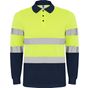 Roly WRK Polaris L/S marine/jaune_fluo