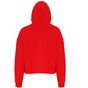 TriDri Tridri® sweat à capuche oversize court femme fire_red