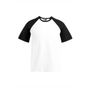 Promodoro Men´s Raglan T white/black