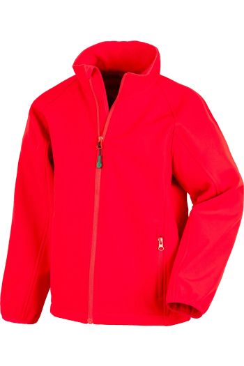 Image produit Recycled 2-Layer Printable Junior Youth Softshell Jacket