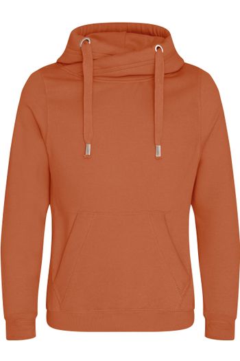 Cross neck Hoodie 