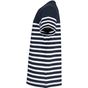 kariban T-shirt marin col rond Bio enfant navy/white_stripe